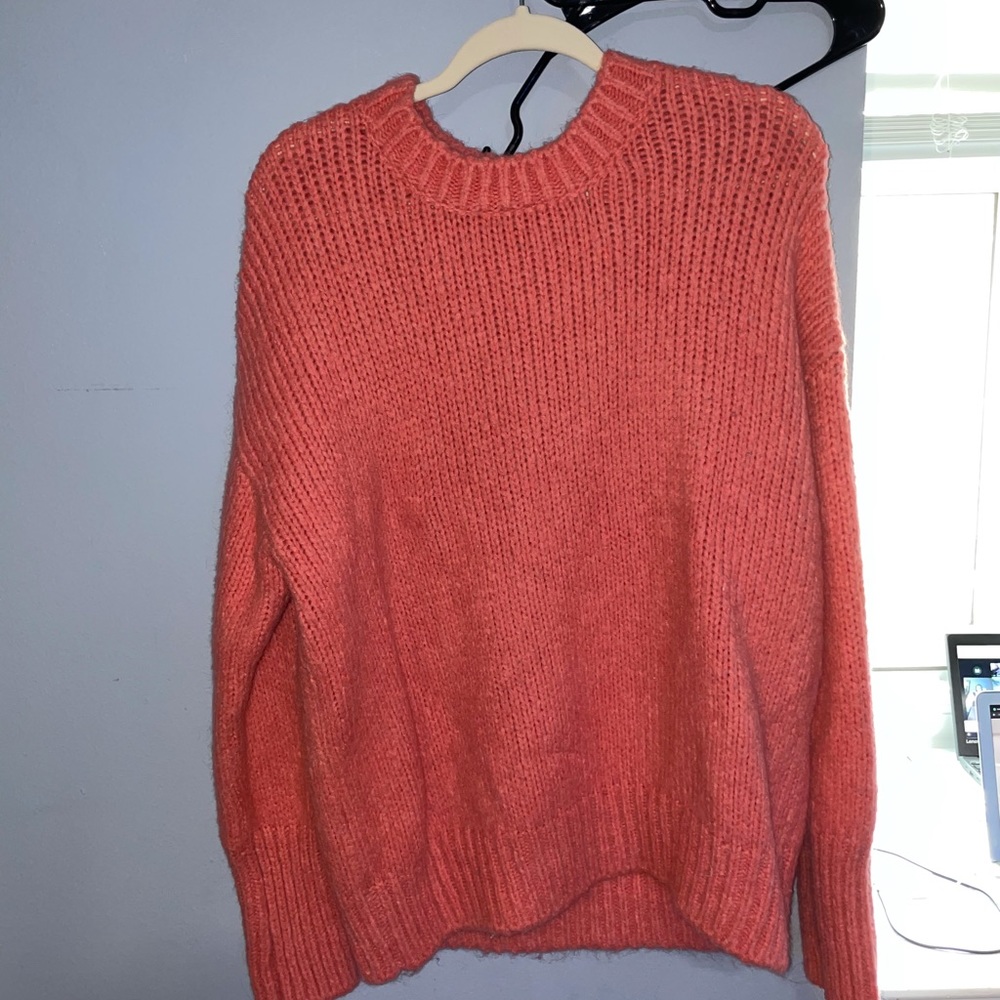 Pink sweater
